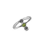 Barnes Metalwork Birthstone Sterling Silver Ring from Cynthia Gale New York