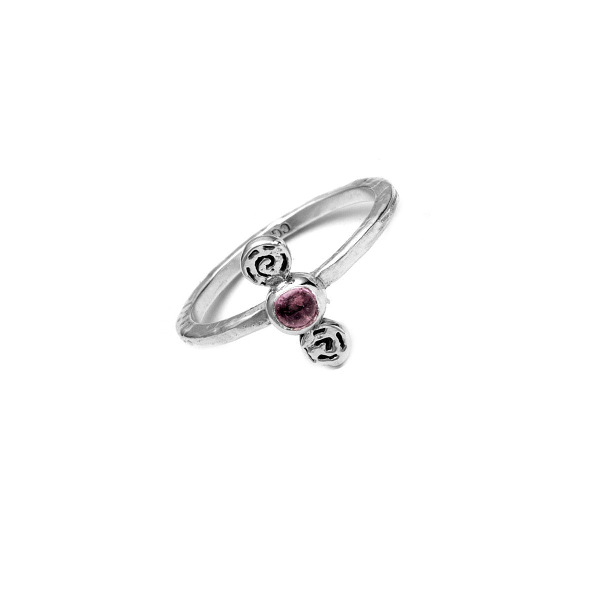 Barnes Metalwork Birthstone Sterling Silver Ring from Cynthia Gale New York
