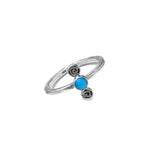 Barnes Metalwork Birthstone Sterling Silver Ring from Cynthia Gale New York