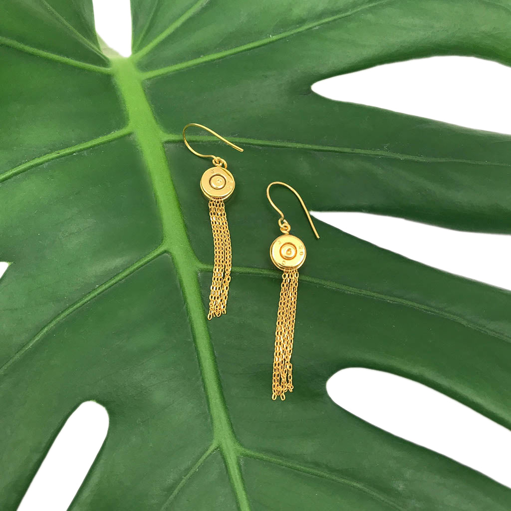 Bullet Tassel Earrings from SLATE + SALT