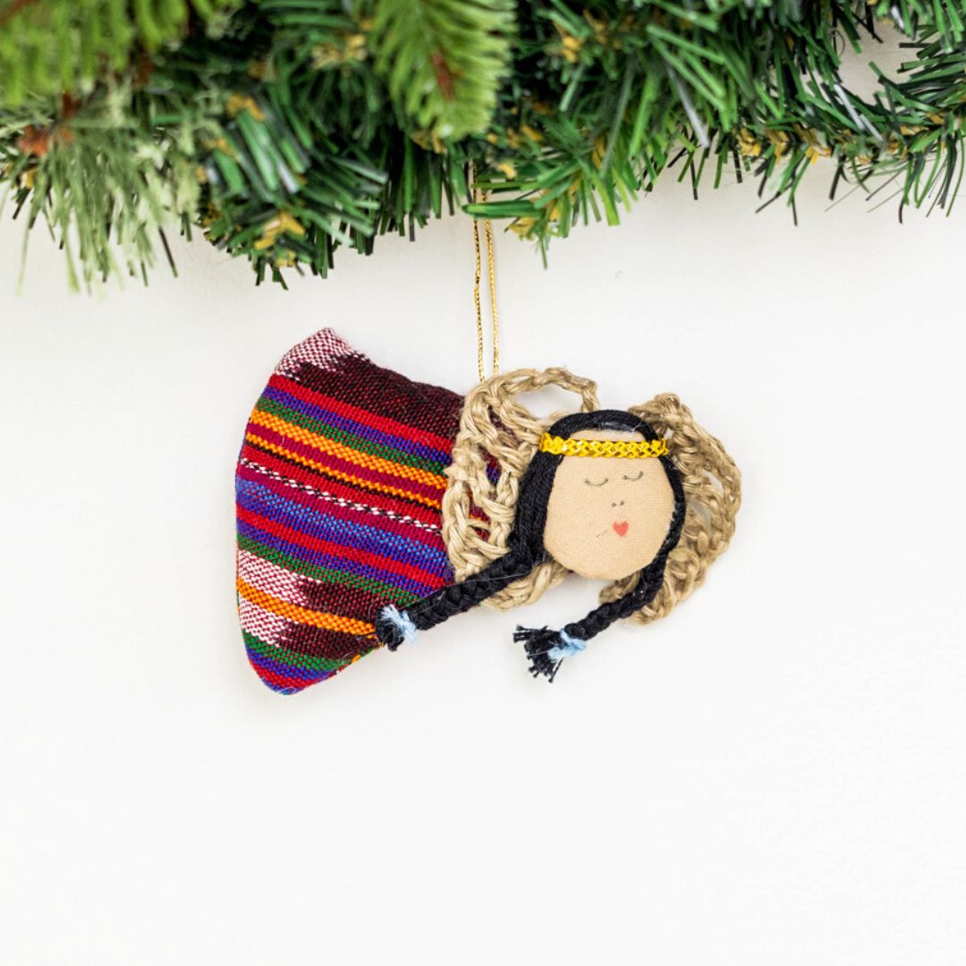 Flying Angel Ornament from Upavim Crafts