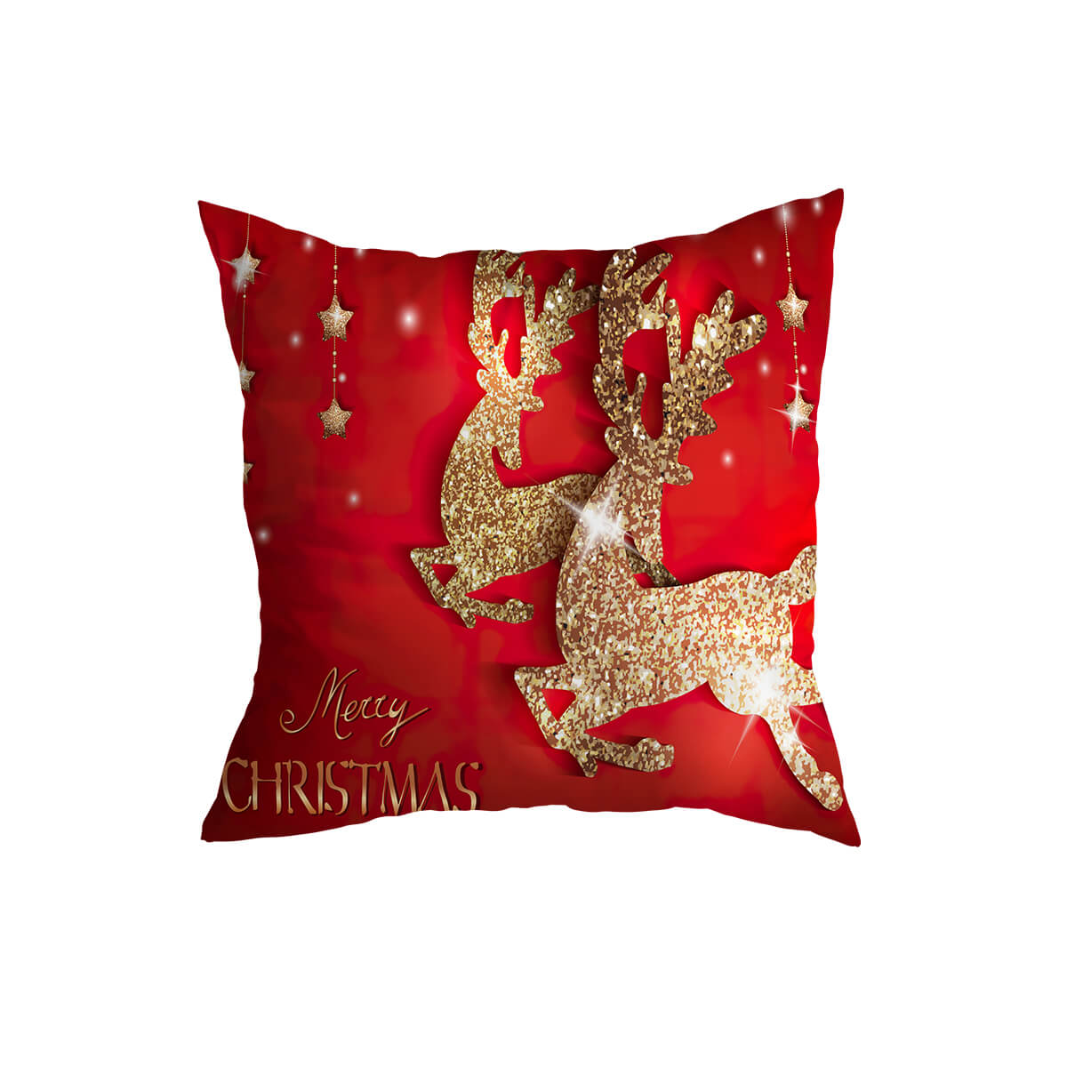 Red Christmas Cushion Covers from Moderny