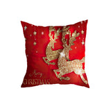 Red Christmas Cushion Covers from Moderny