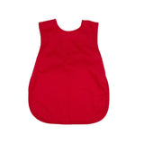 Solid Candy Apple Red Minimalist Bapron from BapronBaby