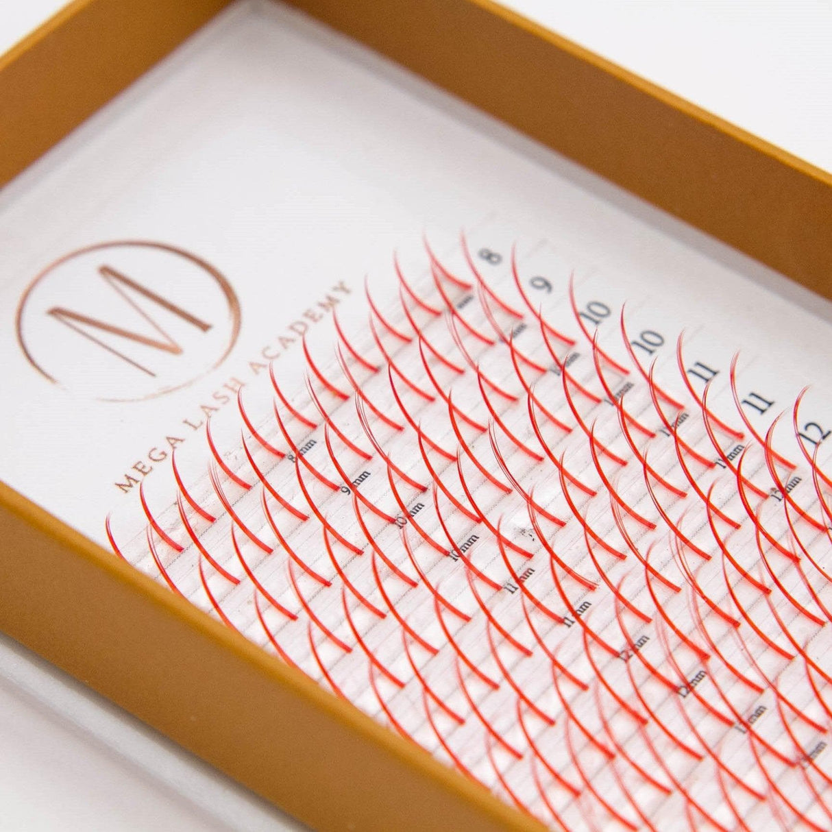 Red Promade Spikes from Mega Lash Academy