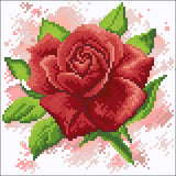 Red Rose Field CS2624 7.9 x 7.9 inches Crafting Spark Diamond Painting Kit from Wizardi