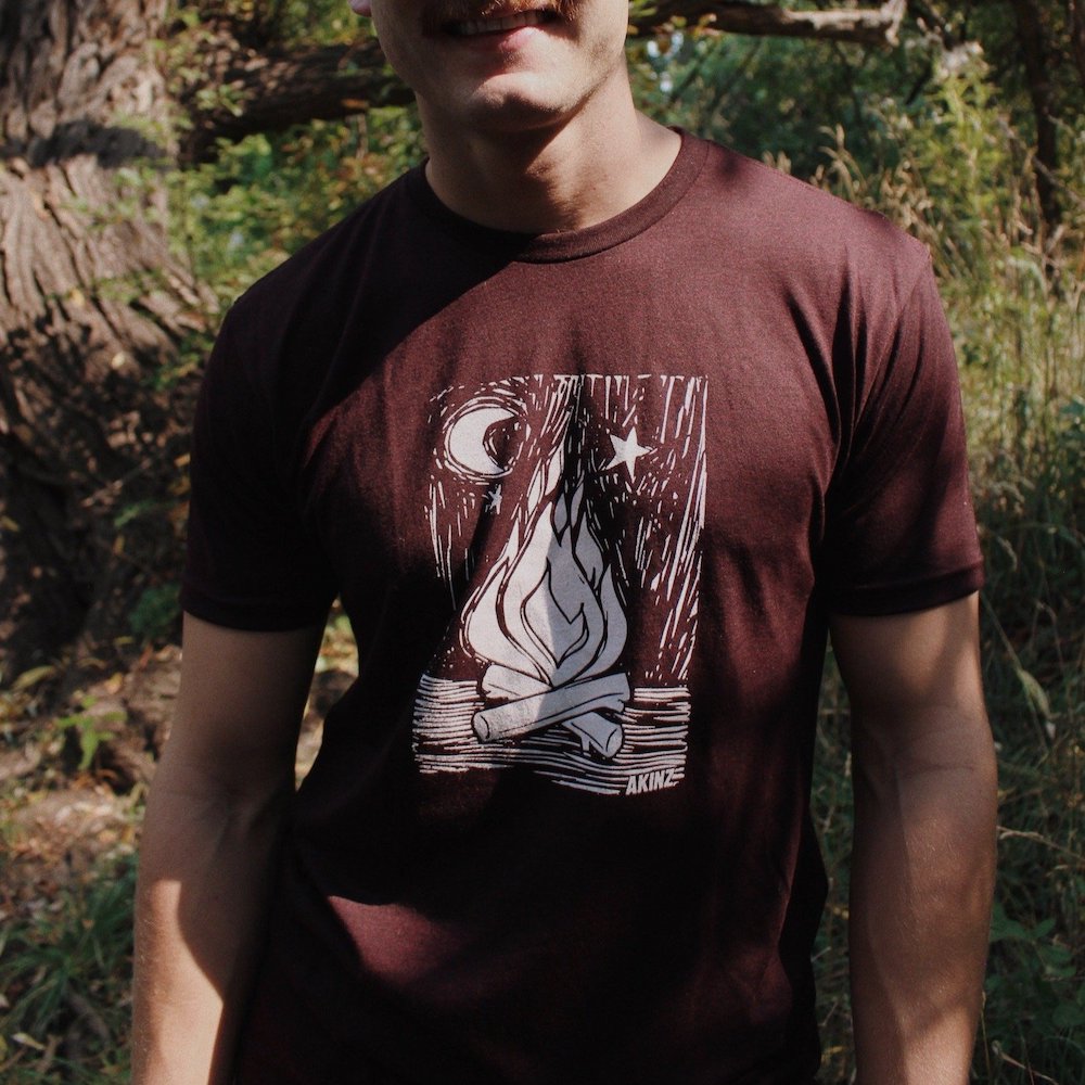 Campfire Tee from Akinz