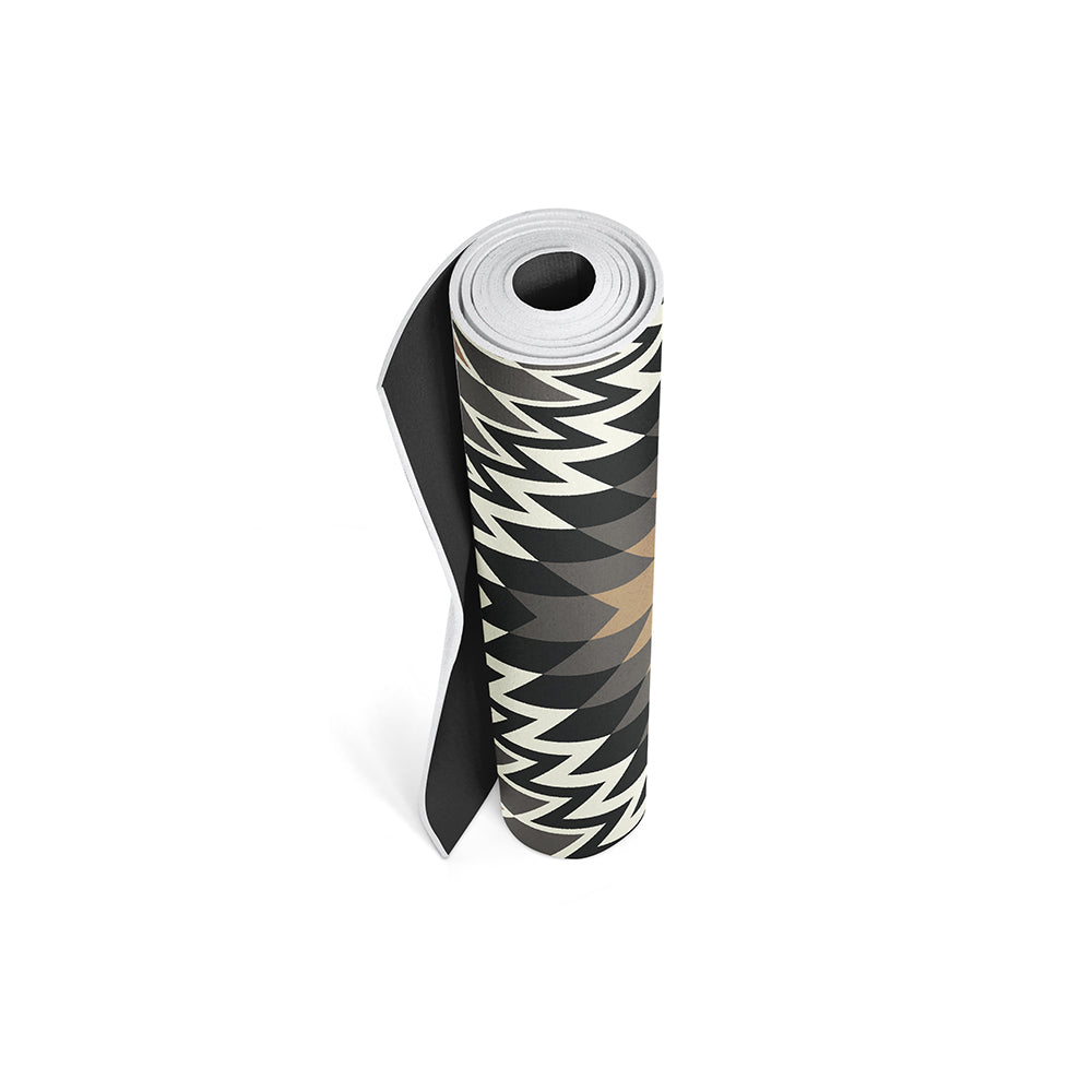 Red Rocks Sands Yoga Mat – 6 mm Extra Thick, Double-Sided Non-Slip, Eco-Friendly PER with UV-Printed Desert Design | from Yune Yoga