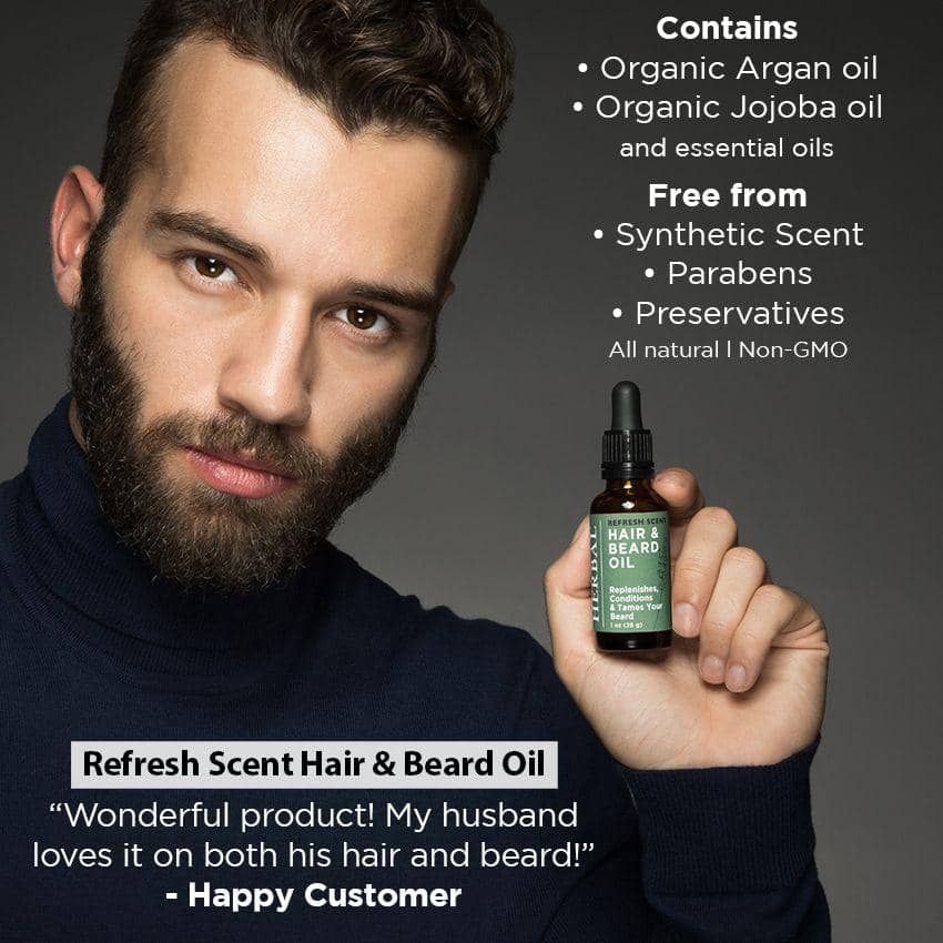 Refresh, Beard and Hair Oil from Ora's Amazing Herbal