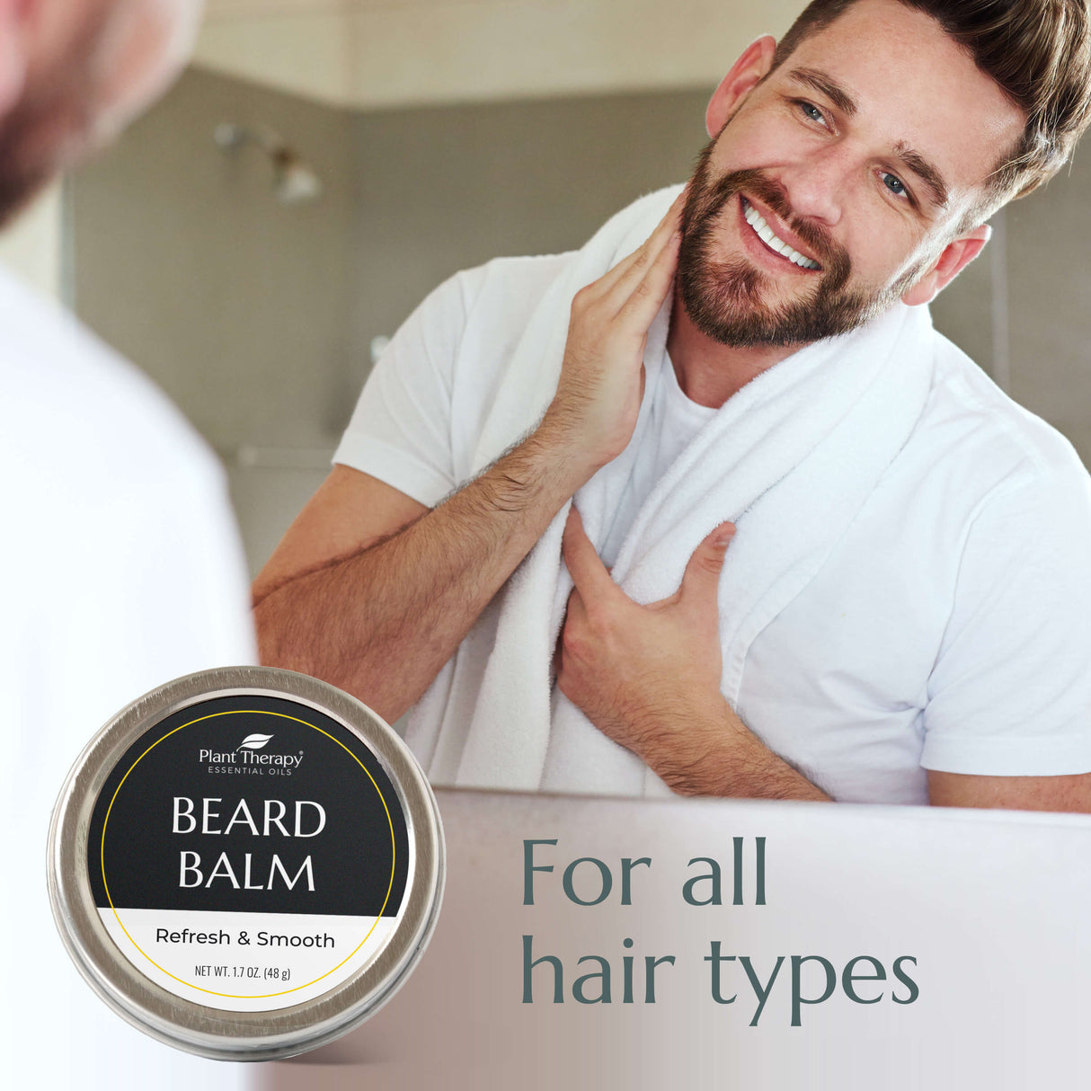 Hair Therapy Refresh & Smooth Beard Balm from Plant Therapy