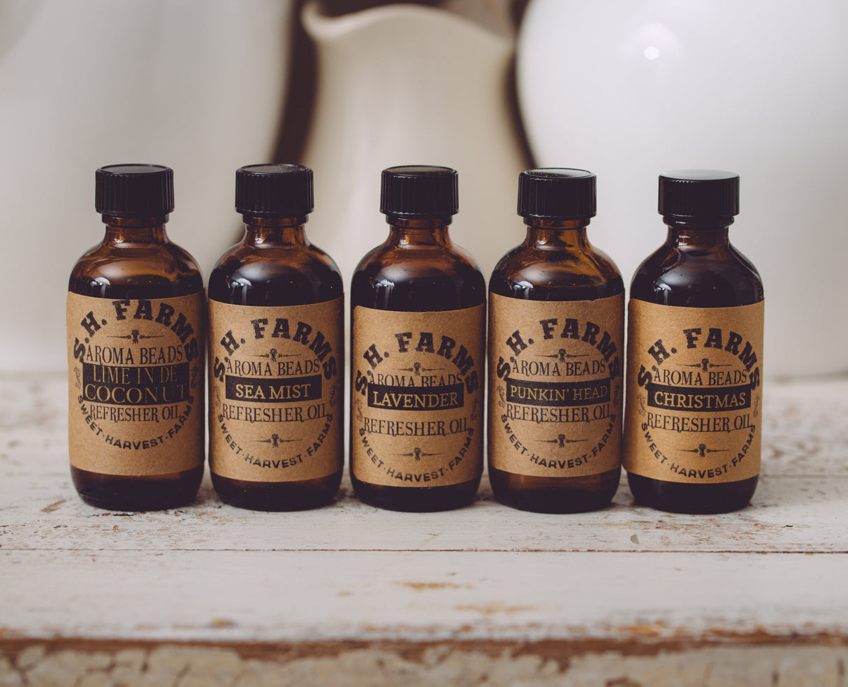 Aroma Beads Oils/Diffuser Refresher Oils from Sweet Harvest Farms