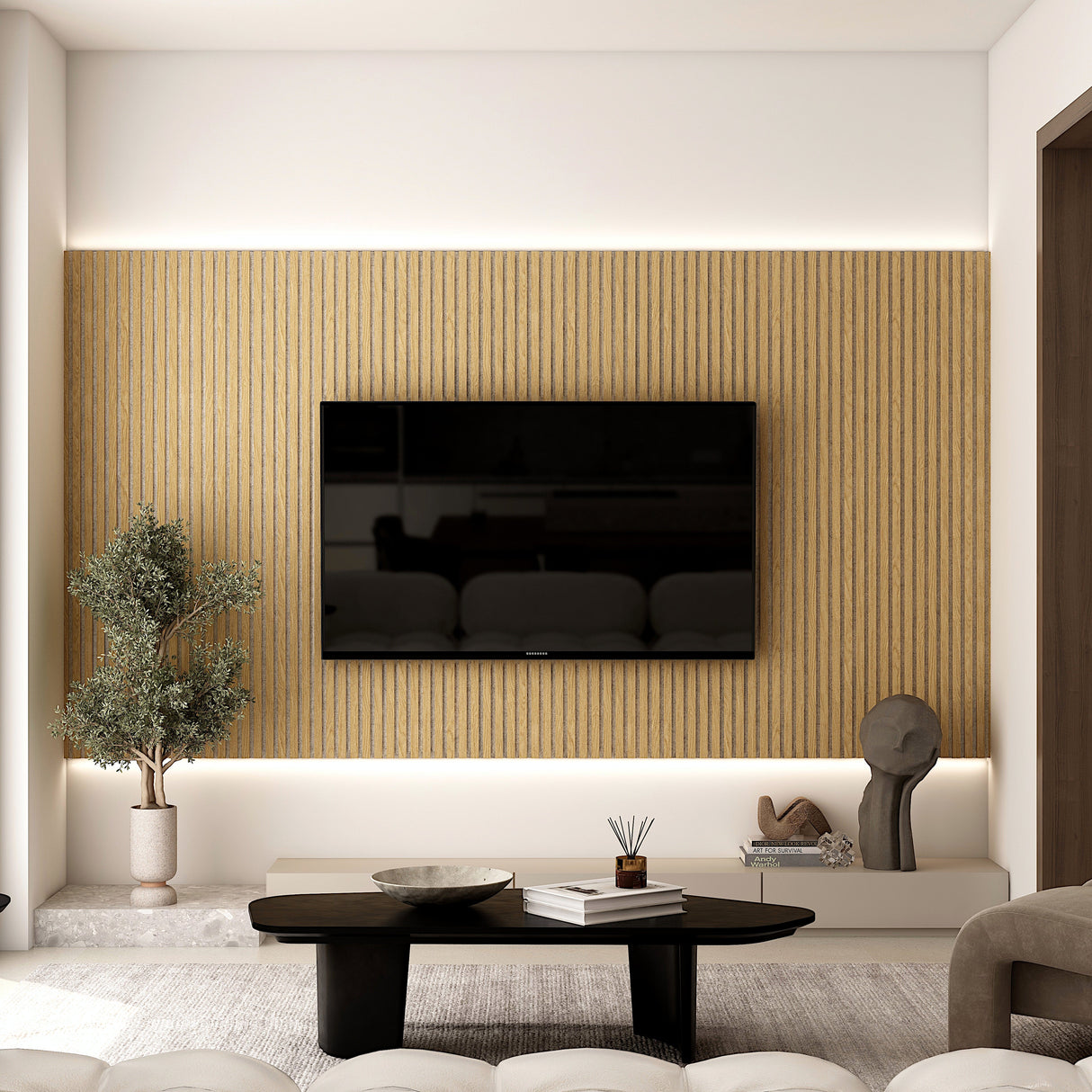 Acoustic Wooden Wall Panel from Ozarké
