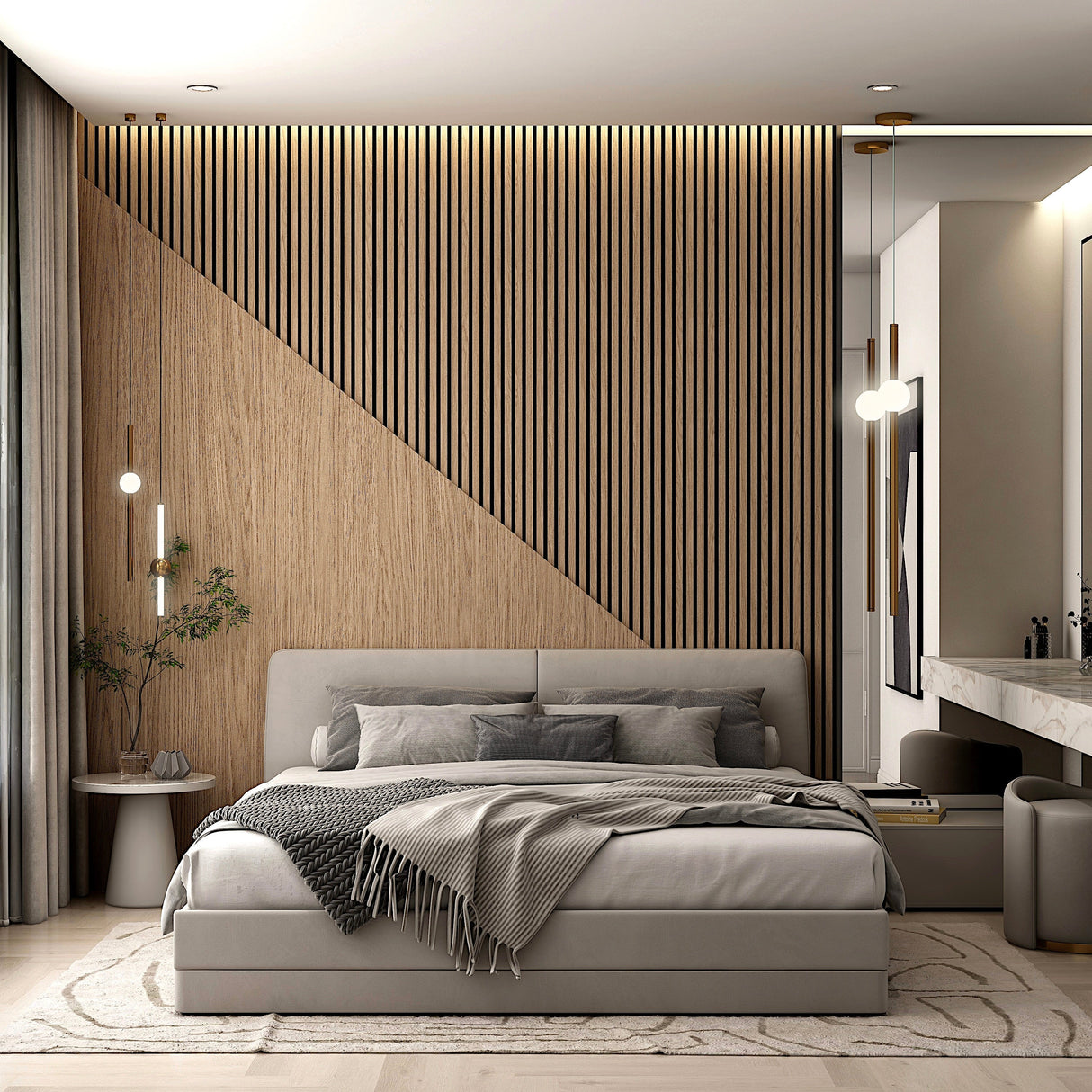 Acoustic Wooden Wall Panel from Ozarké