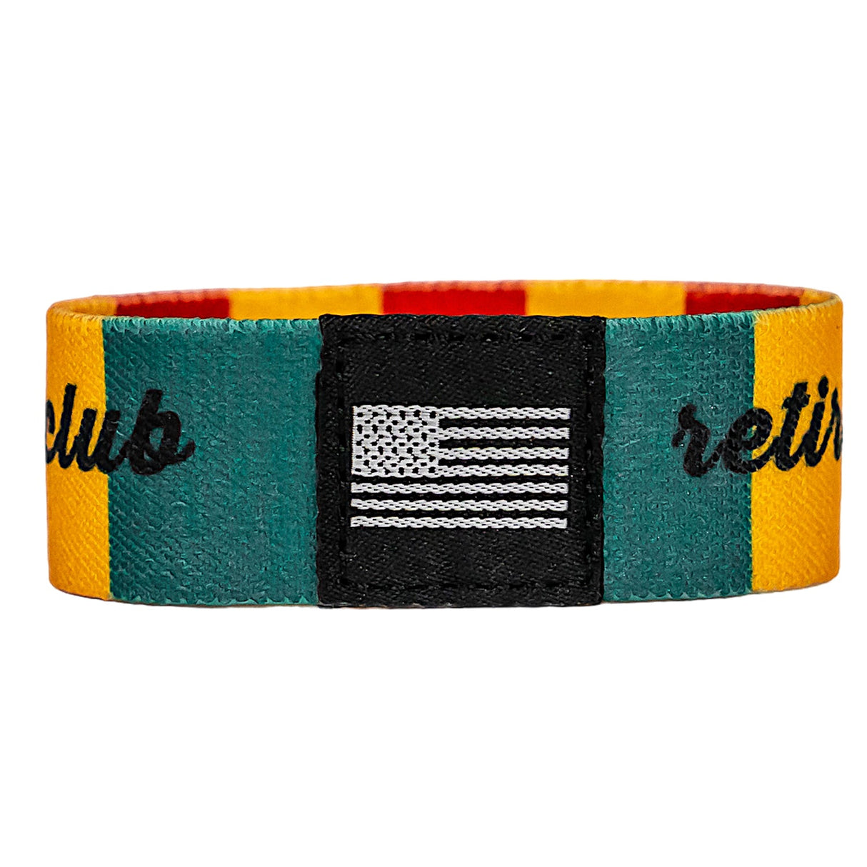 Reversible Elastic Wristband Bracelet from Combat Iron Apparel