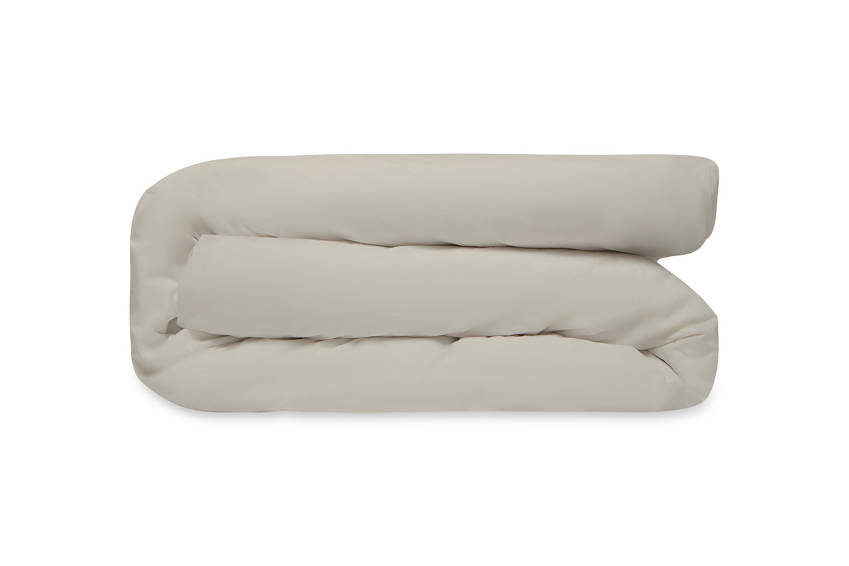 Relaxed Percale Duvet Cover from French Presse Linens