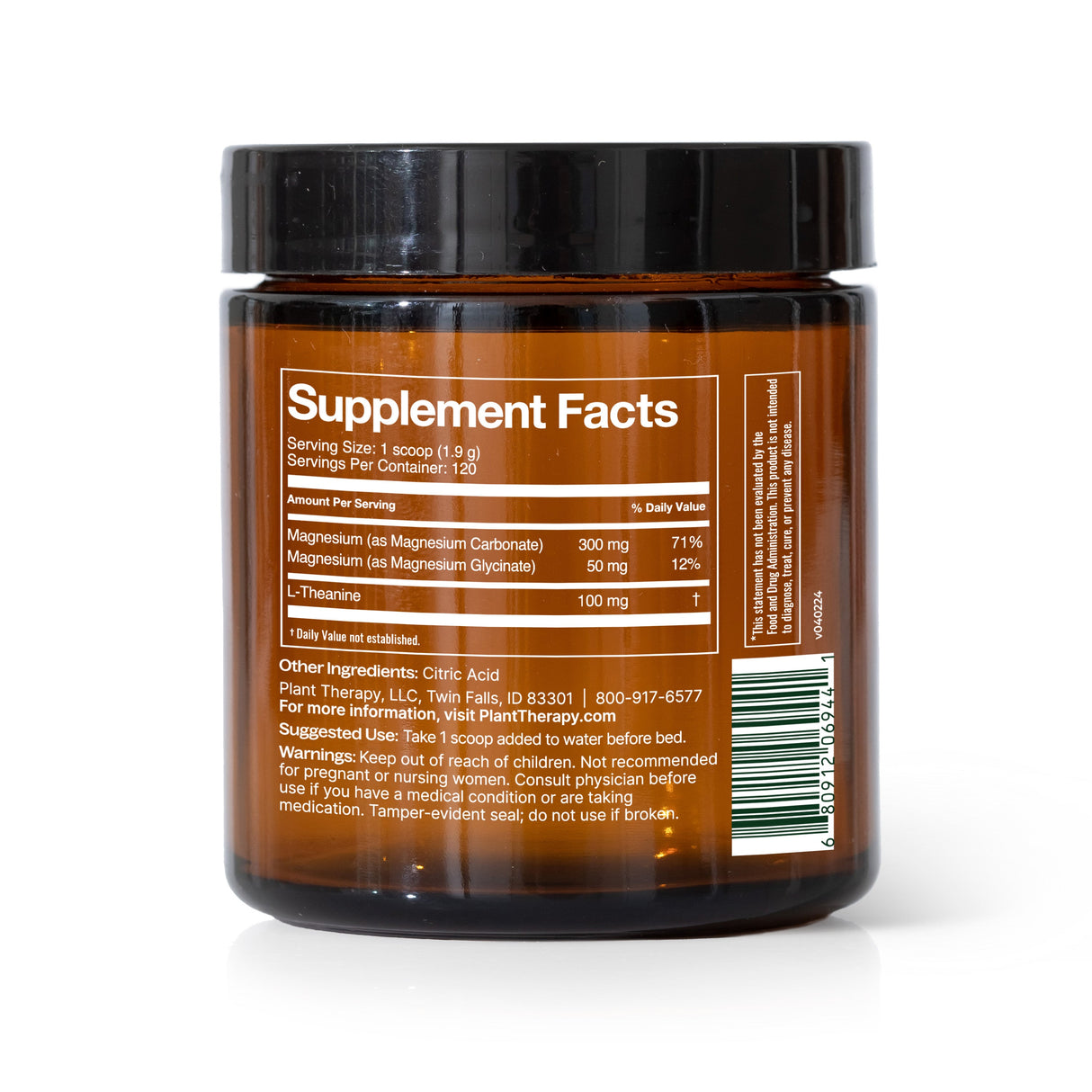 Rest & Restore Magnesium Powder From Plant Therapy