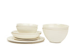 Onda Plate-White from French Presse Linens
