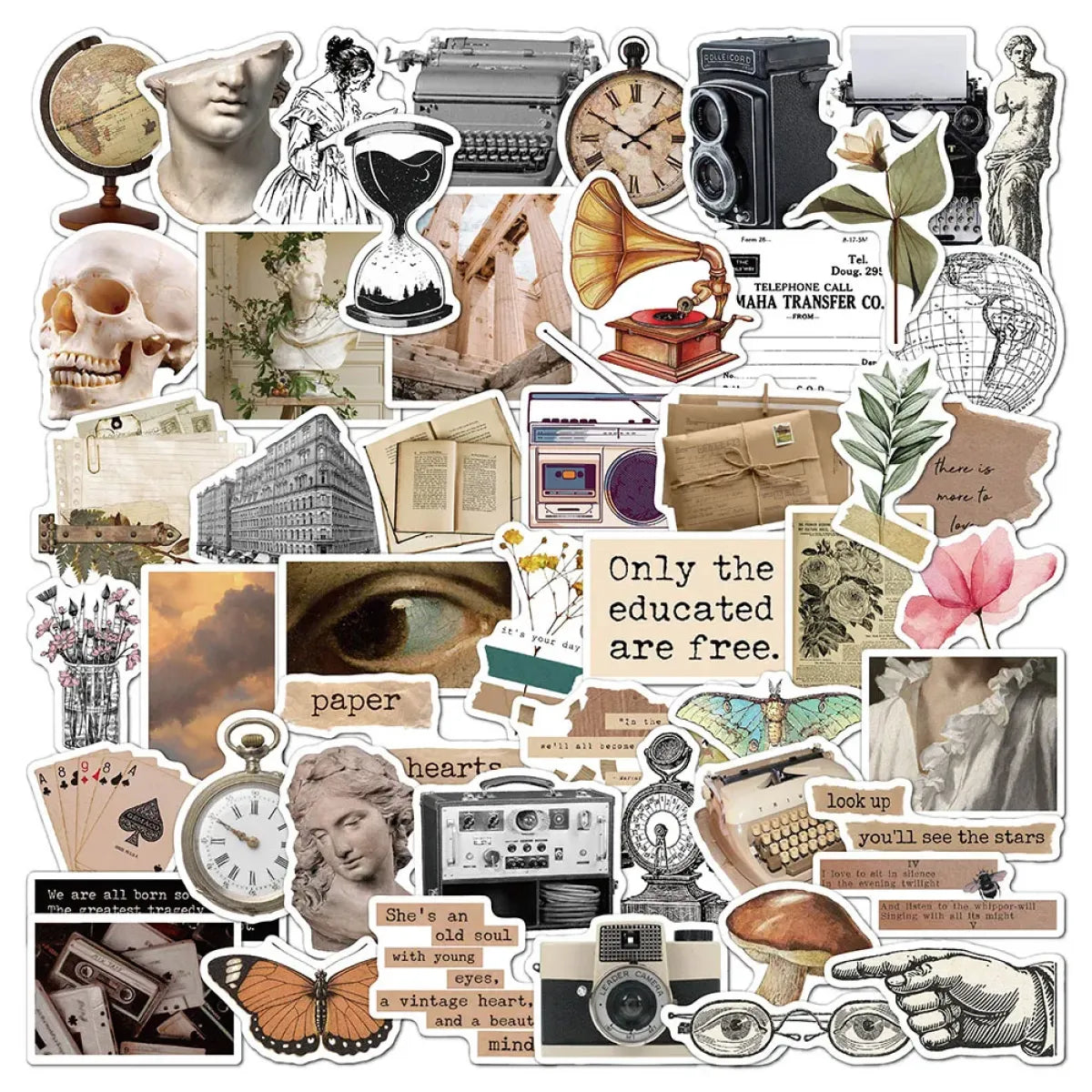 Retro Art Vsco Graffiti Stickers Pack from Kawaii Stop