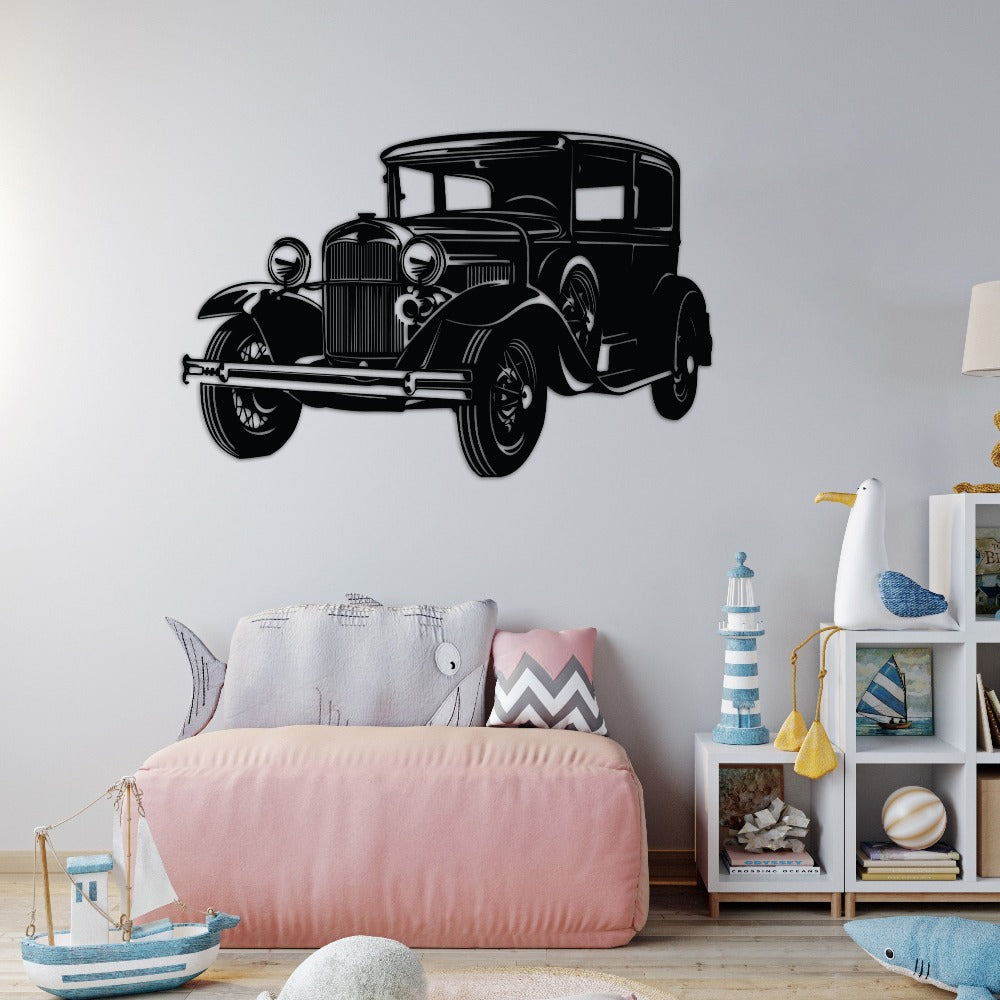 Retro Car Silhouette from VITAHOME DESIGN LLC