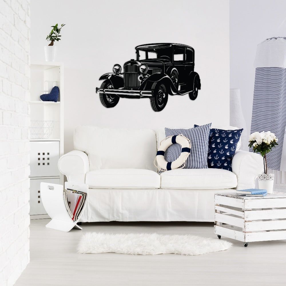 Retro Car Silhouette from VITAHOME DESIGN LLC