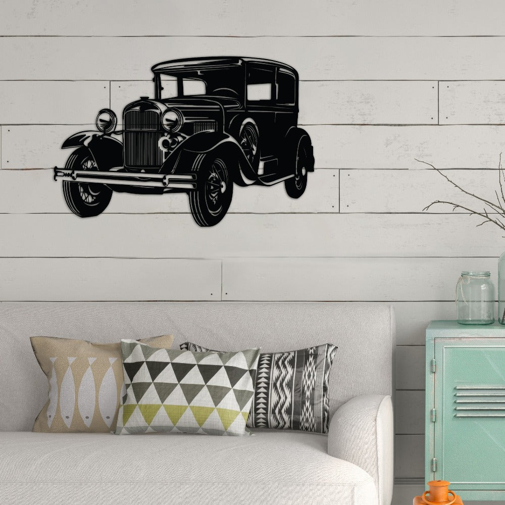 Retro Car Silhouette from VITAHOME DESIGN LLC