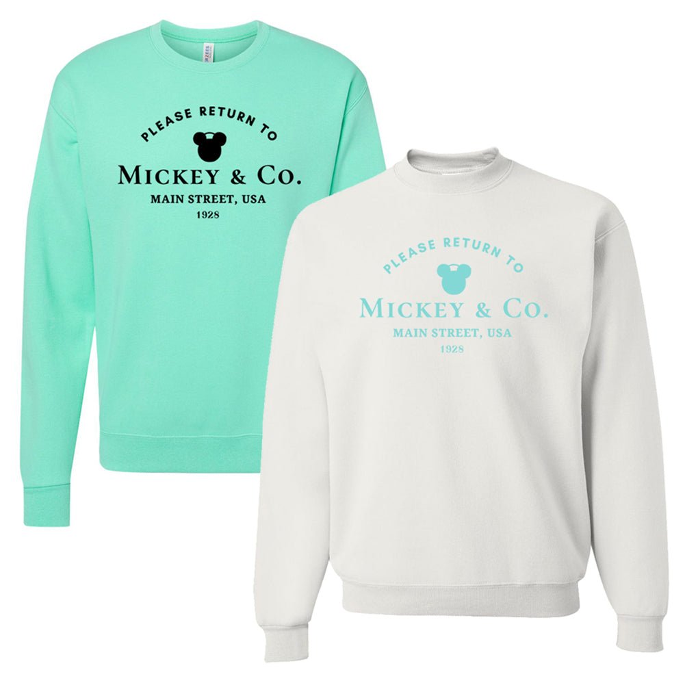'Return To Mickey & Co.' Crewneck Sweatshirt from United Monograms