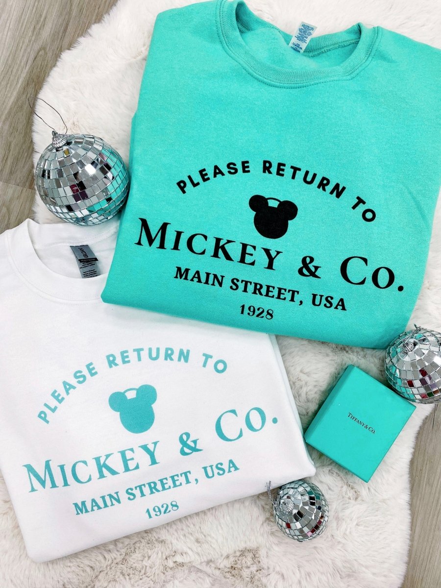 'Return To Mickey & Co.' Crewneck Sweatshirt from United Monograms