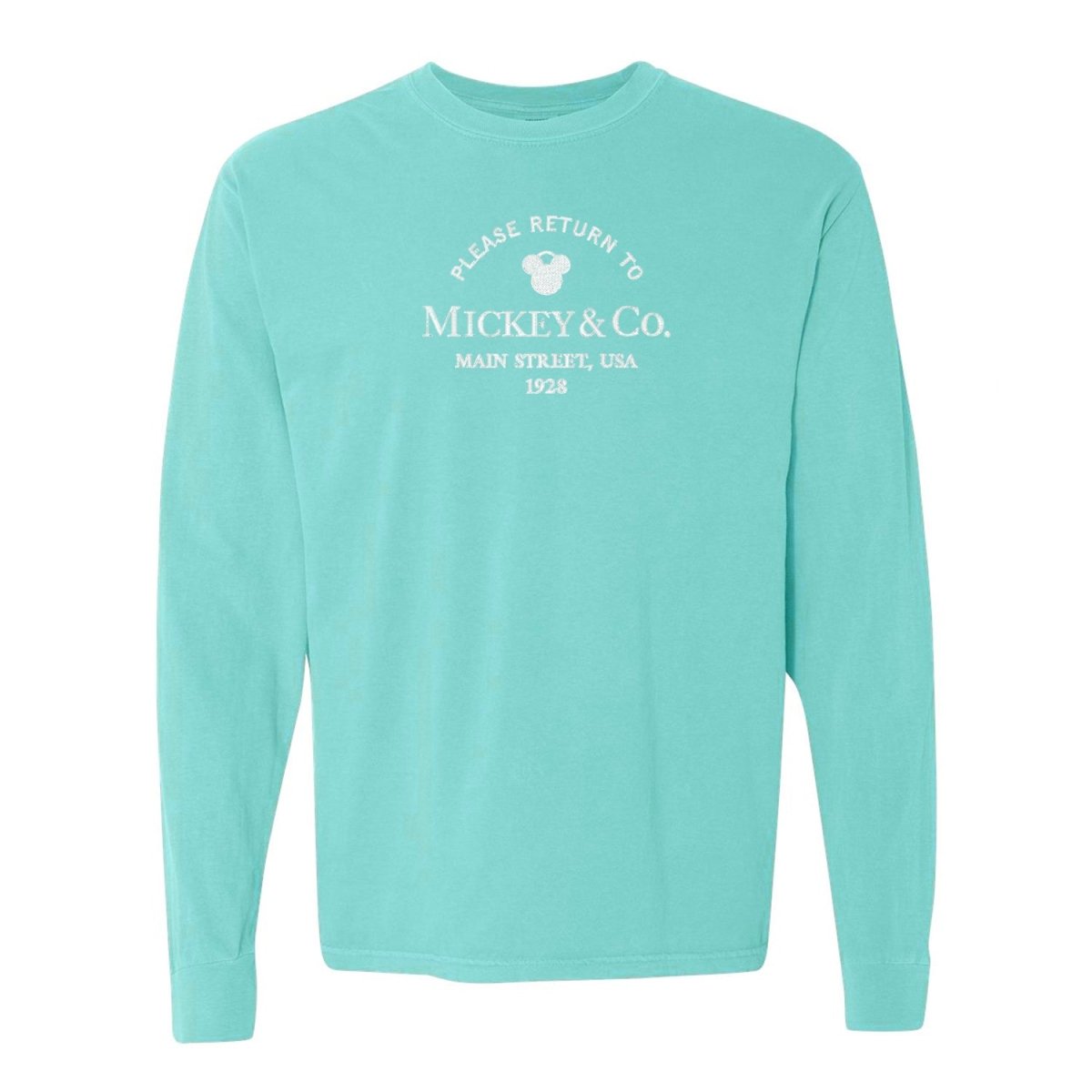 'Return To Mickey & Co.' Embroidered Long Sleeve T-Shirt from United Monograms