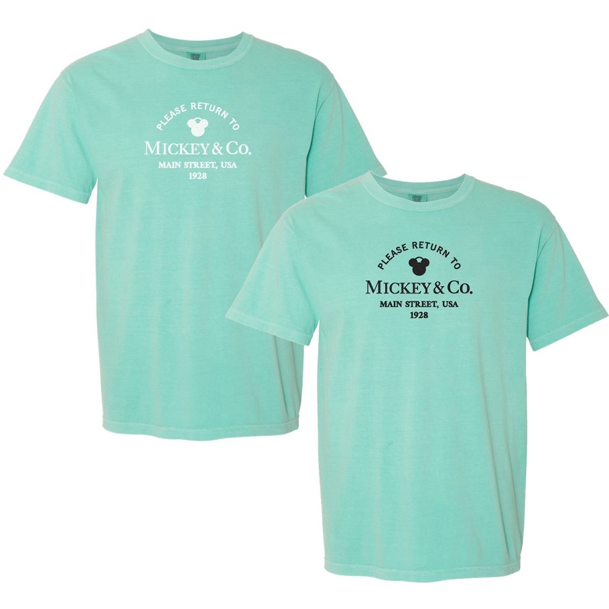 Return To Mickey & Co. Embroidered T-Shirt from United Monograms