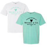 'Return To Mickey & Co.' T-Shirt from United Monograms