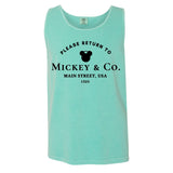 'Return To Mickey & Co.' Tank Top from United Monograms