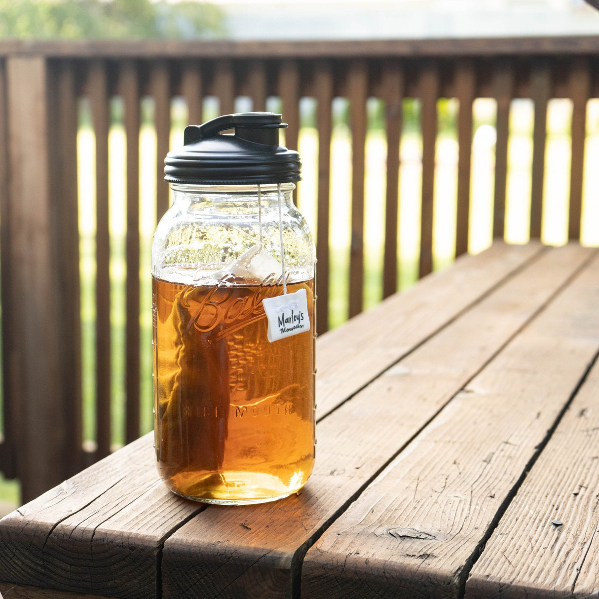 Reusable Sun Tea Bags: Organic Linen from Marley's Monsters