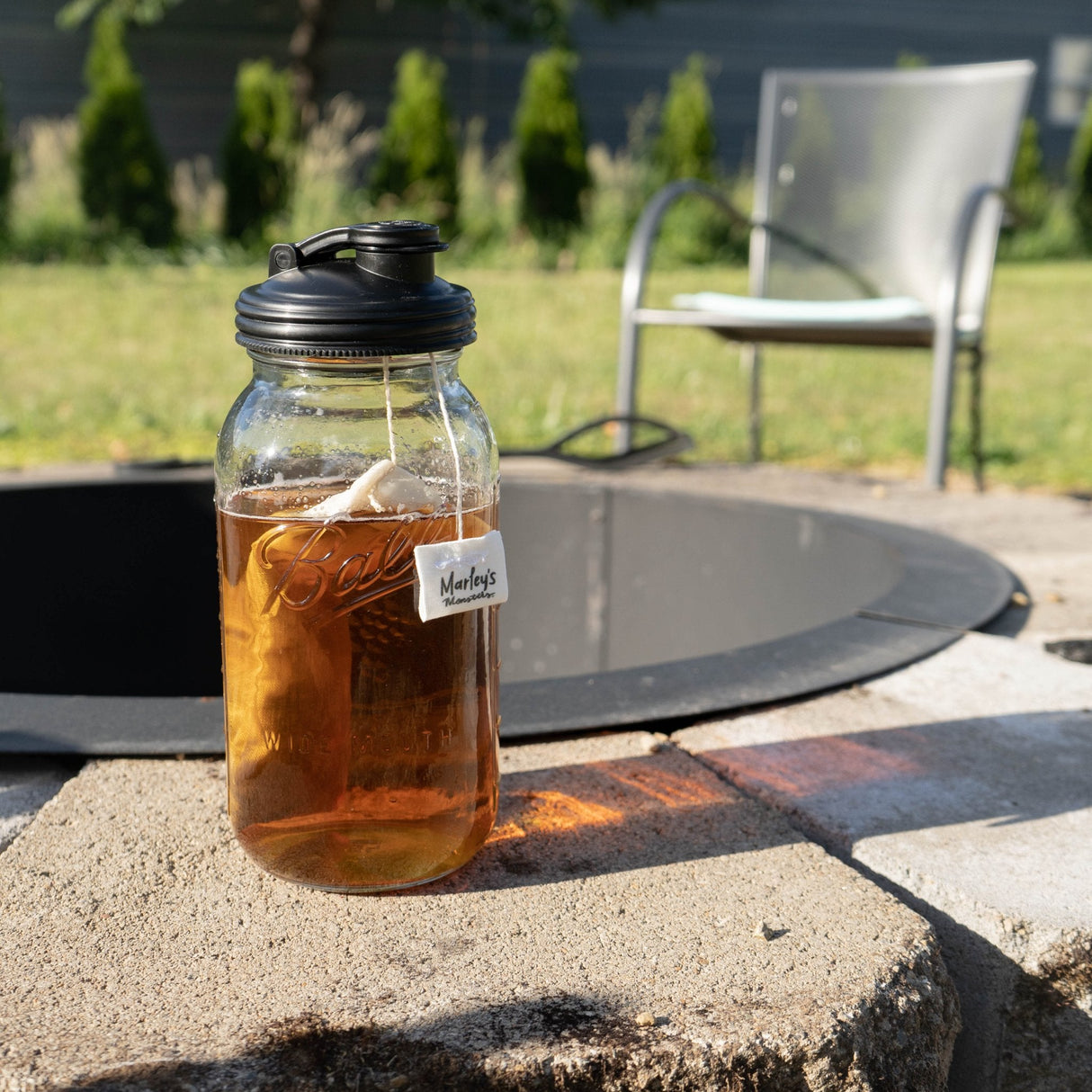Reusable Sun Tea Bags: Organic Linen from Marley's Monsters
