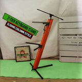 FAT TOAD Professional 2-Tier Column Keyboard Stand with Mic Boom Arm Adapter | Double Sliding Electronic Piano Tower Mount Platform | Holder for Digital Turntable, DJ Audio Gear, Studio Synthesizer from GeekStands.com