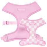 Frenchie Duo Reversible Harness - Pink Bubblegum from Frenchie Bulldog