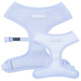 Frenchie Duo Reversible Harness - Terry- Blue from Frenchie Bulldog