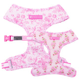 Frenchie Duo Reversible Harness - Toile- Pink from Frenchie Bulldog