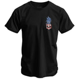 American Flag USA Pineapple Grenade Men's T-Shirt From Combat Iron Apparel