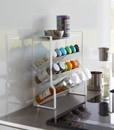 Four-Tier Slim Spice Rack - Steel from Yamazaki Home