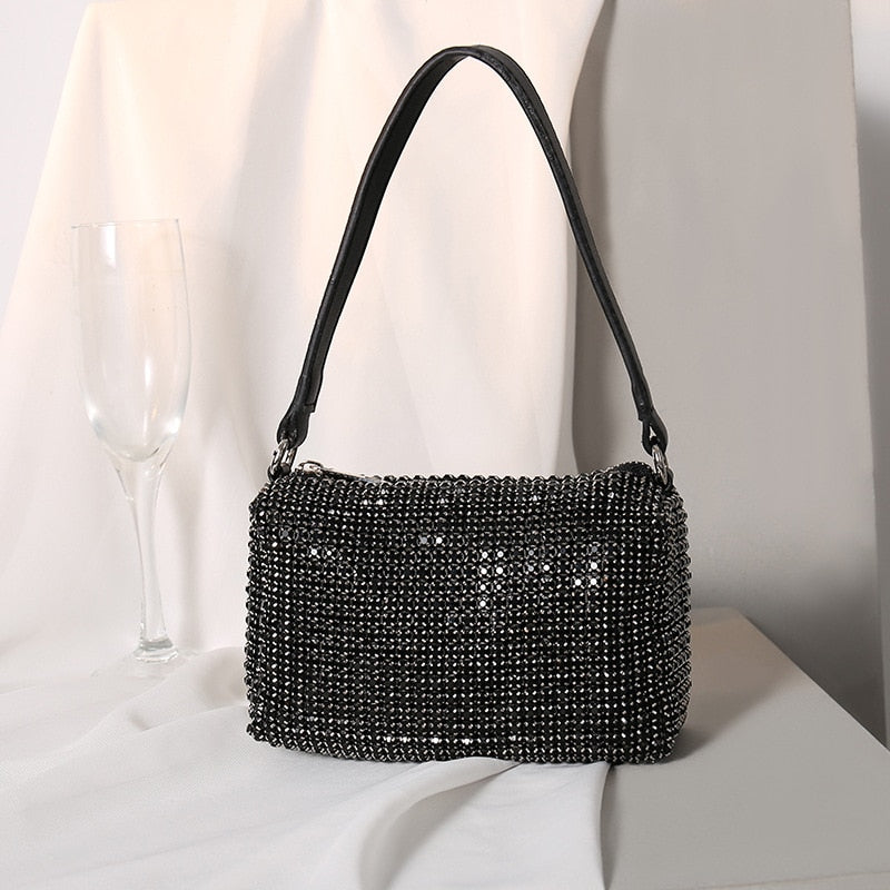 Rhinestone-Encrusted Handbag From Kawaii Stop