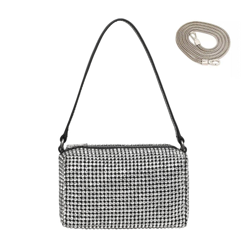 Rhinestone-Encrusted Handbag From Kawaii Stop