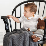 RIBBED BAMBONI® MINI BLANKETS From Saranoni