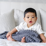 RIBBED BAMBONI® MINI BLANKETS From Saranoni