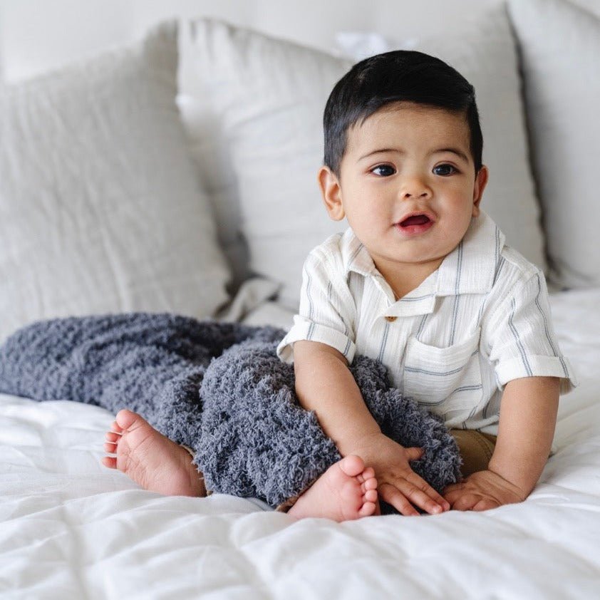 RIBBED BAMBONI® MINI BLANKETS From Saranoni