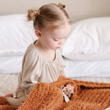 RIBBED BAMBONI® MINI BLANKETS From Saranoni