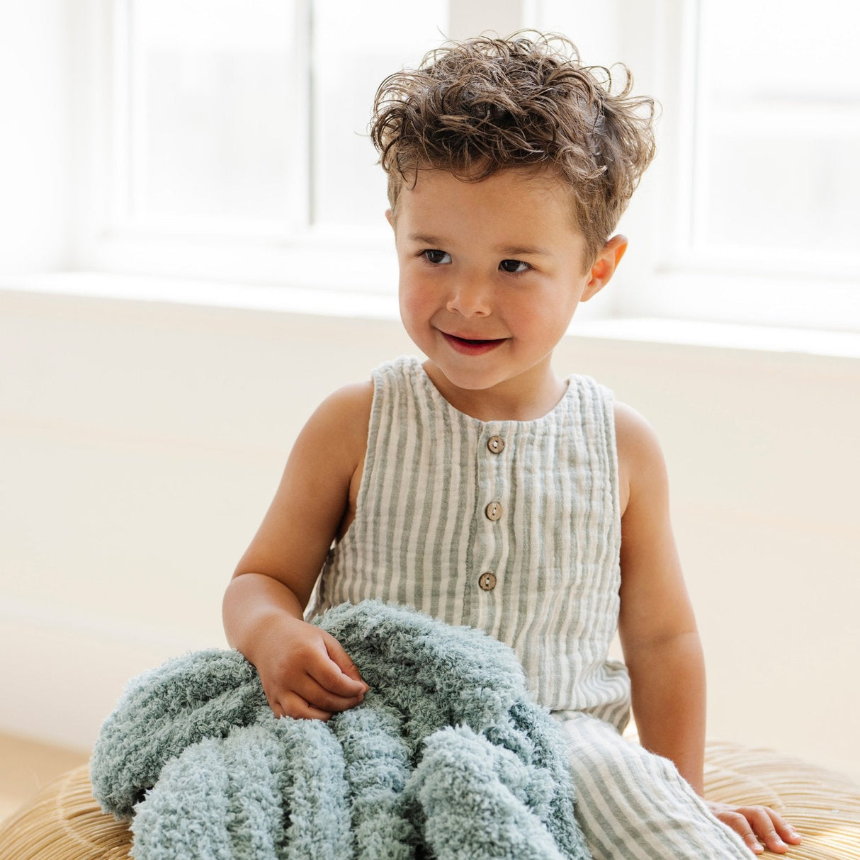 RIBBED BAMBONI® MINI BLANKETS From Saranoni