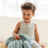 RIBBED BAMBONI® MINI BLANKETS From Saranoni