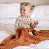 RIBBED BAMBONI® RECEIVING BLANKETS From Saranoni