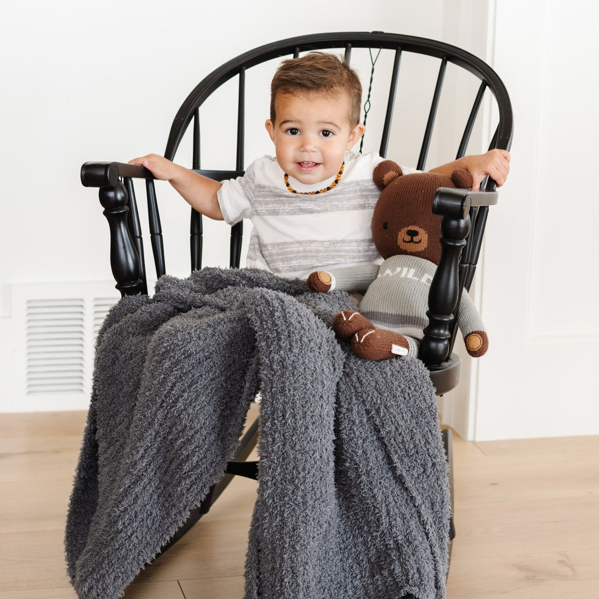 RIBBED BAMBONI® RECEIVING BLANKETS From Saranoni