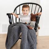 RIBBED BAMBONI® RECEIVING BLANKETS From Saranoni